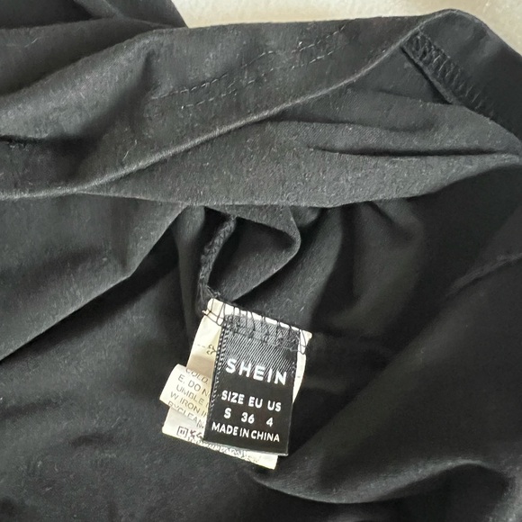 SHEIN slip on black dress - Picture 5 of 6